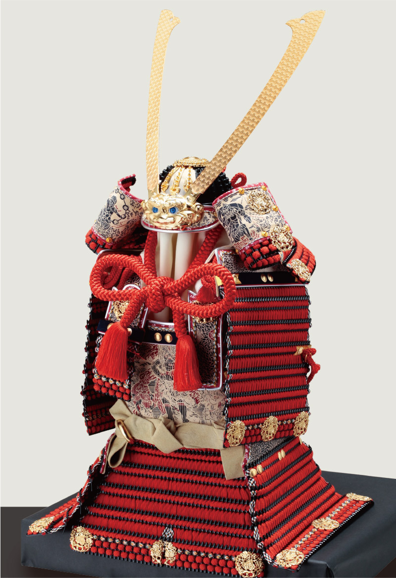 321L国宝 紅糸威 梅飾り大鎧 三分之一模写 | 国宝・重文模写鎧兜 